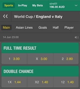 what does double chance mean on bet365|Double Chance Betting EXPLAINED (with clear examples).